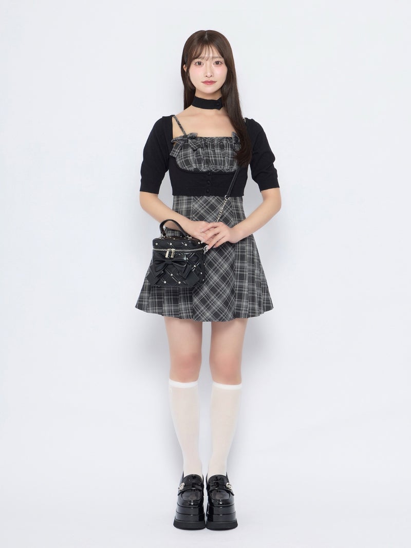 BUBBLES】リボンバニティバッグ | sparkling mall online store