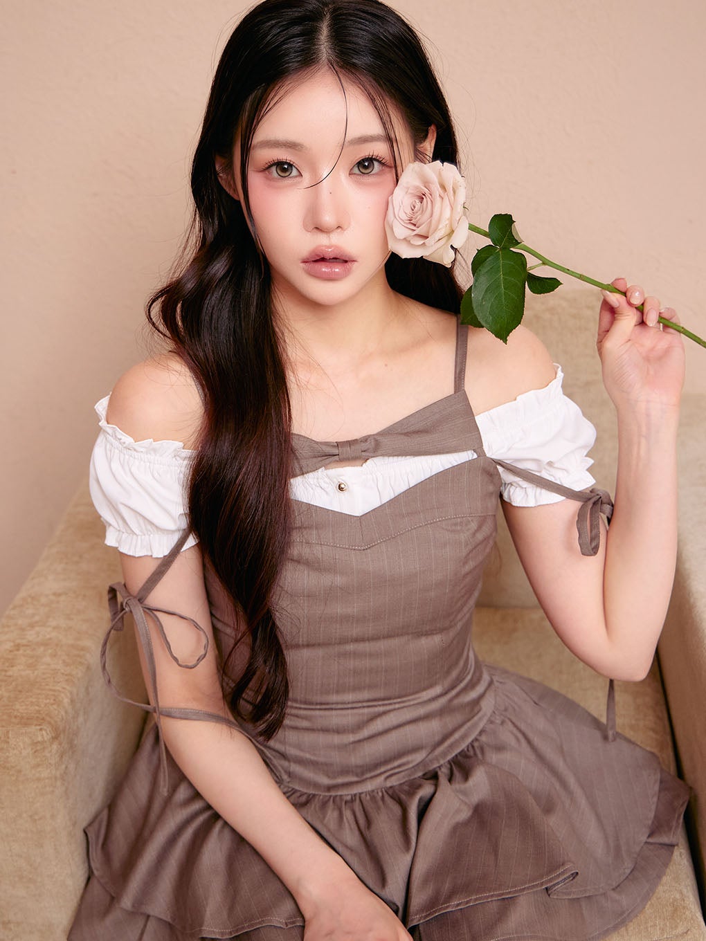 BUBBLES】リボンキャミワンピース | sparkling mall online store
