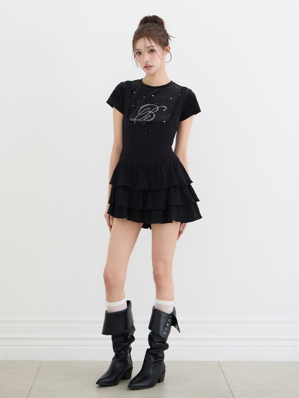【BUBBLES】パウダービジューTEE