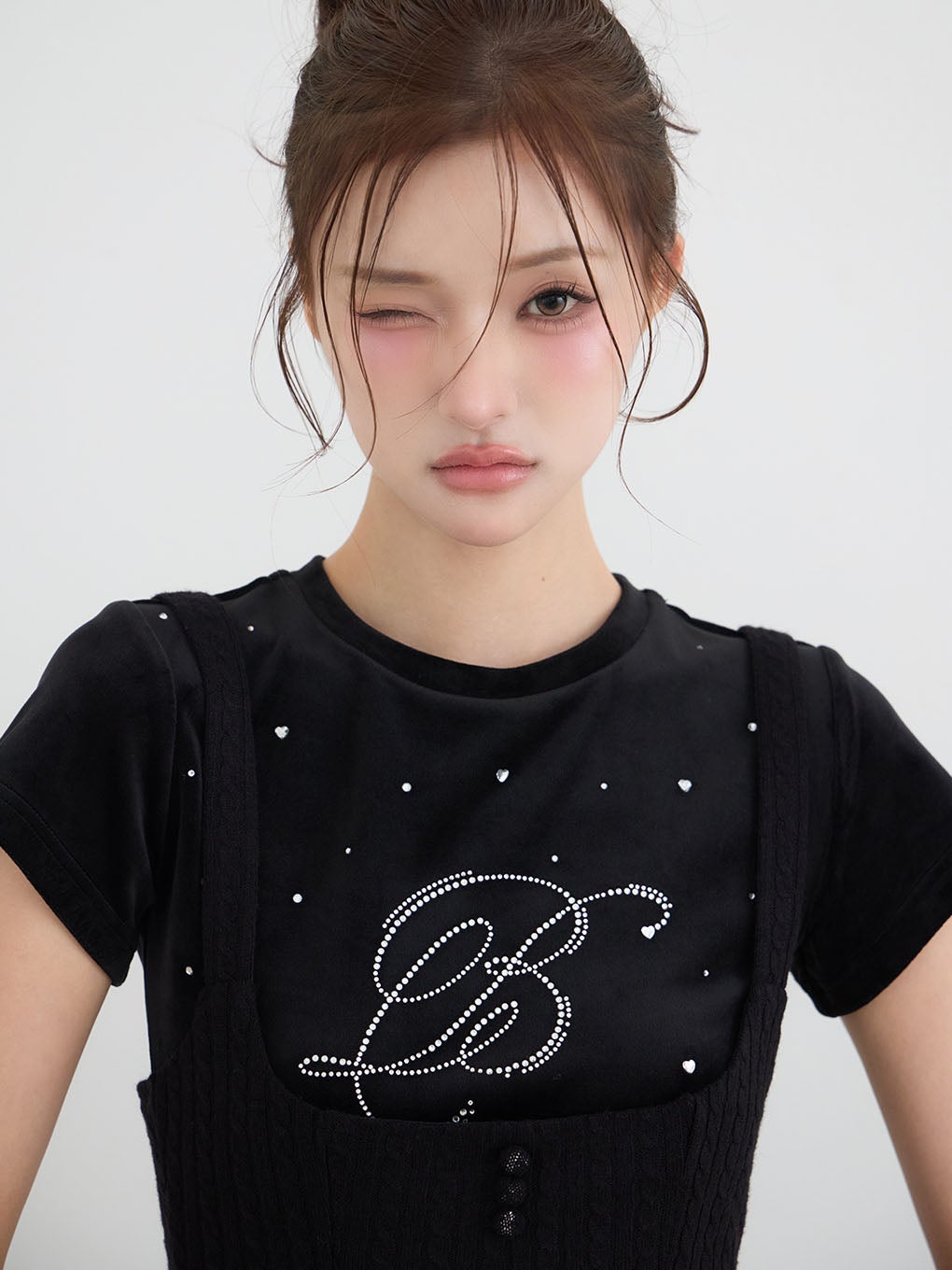 【BUBBLES】パウダービジューTEE