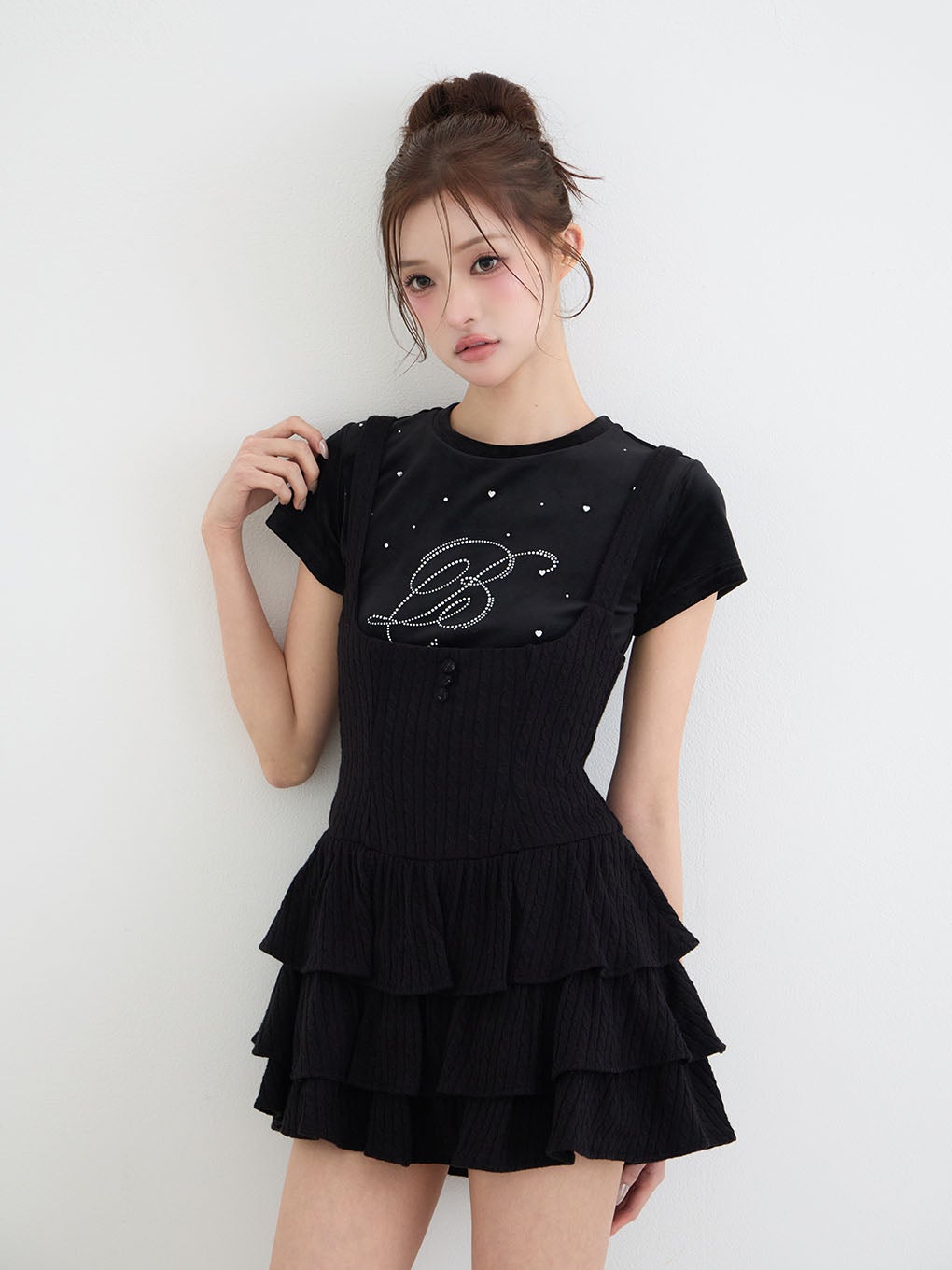 【BUBBLES】パウダービジューTEE