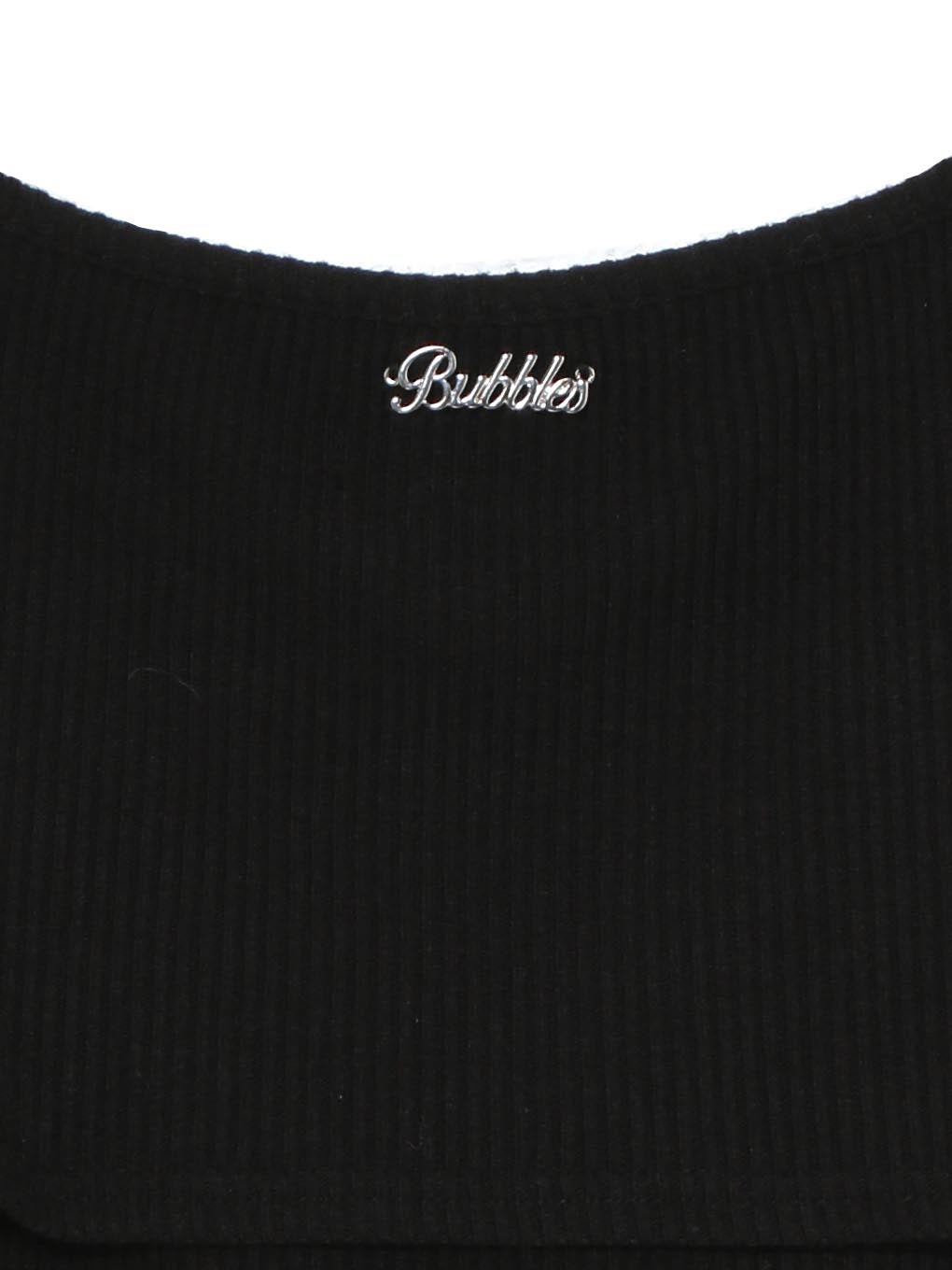 【BUBBLES】リブチェックアンサンブル